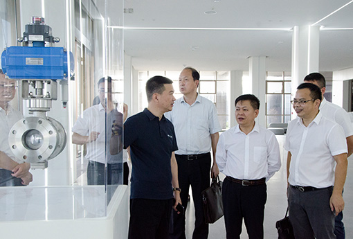 熱點新聞 | 省宣版權(quán)處領(lǐng)導一行蒞臨浙江力諾調(diào)研指導